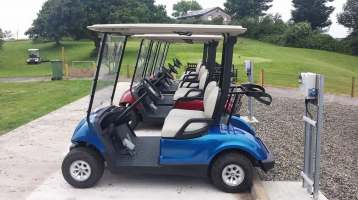 view of golf cart