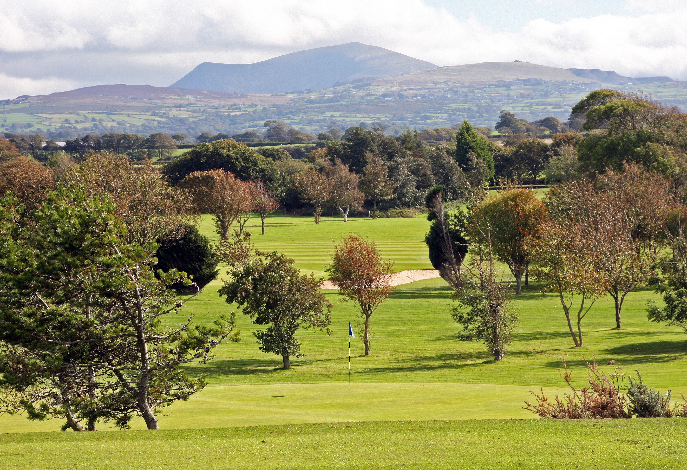 view of golf course