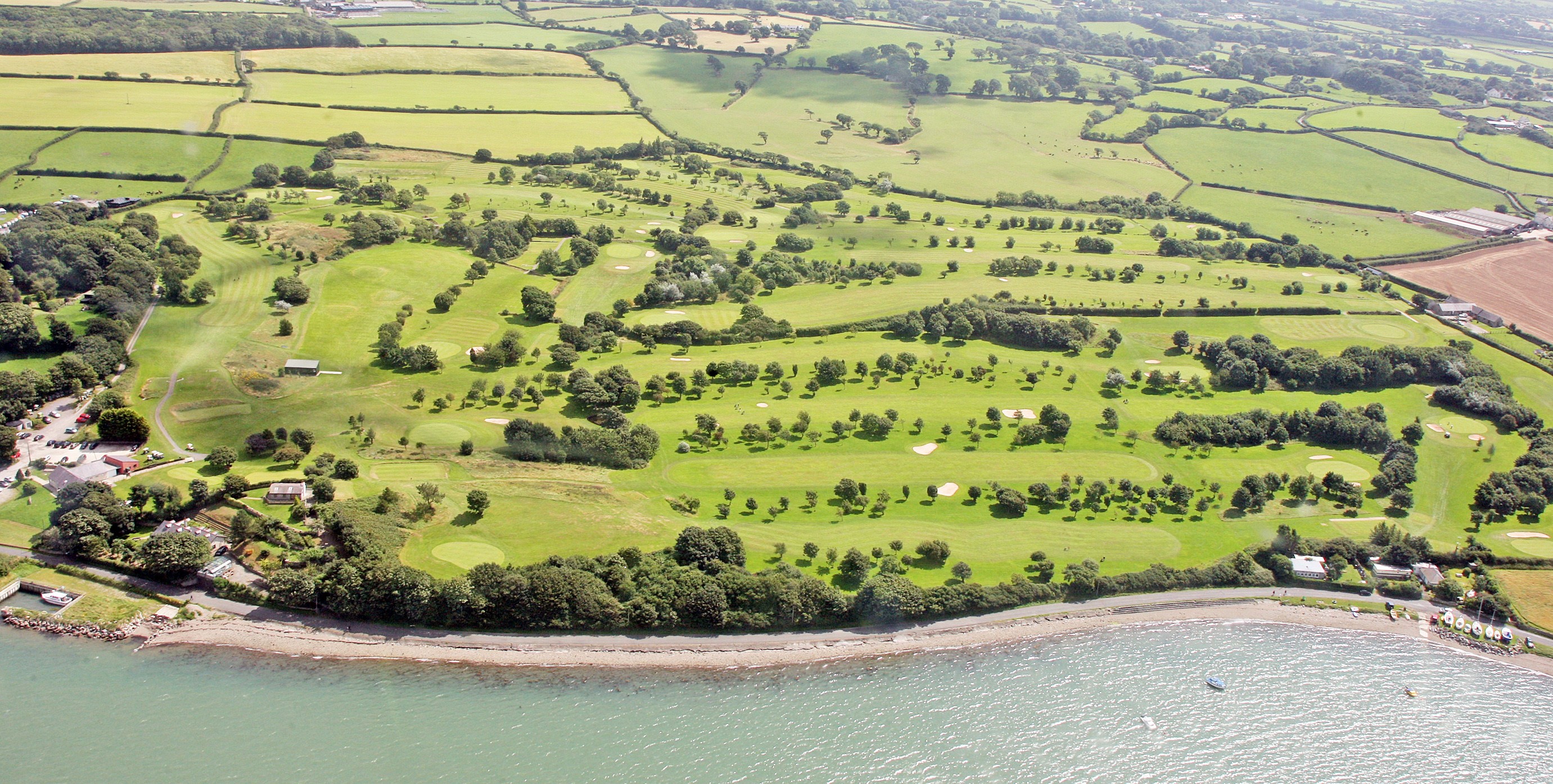 view of golf course